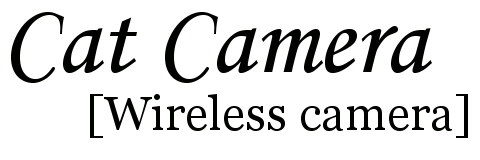 CatCamera:[wireless camera]